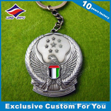 UAE National Day Porte-clés en métal Falcon en cadeau promotionnel